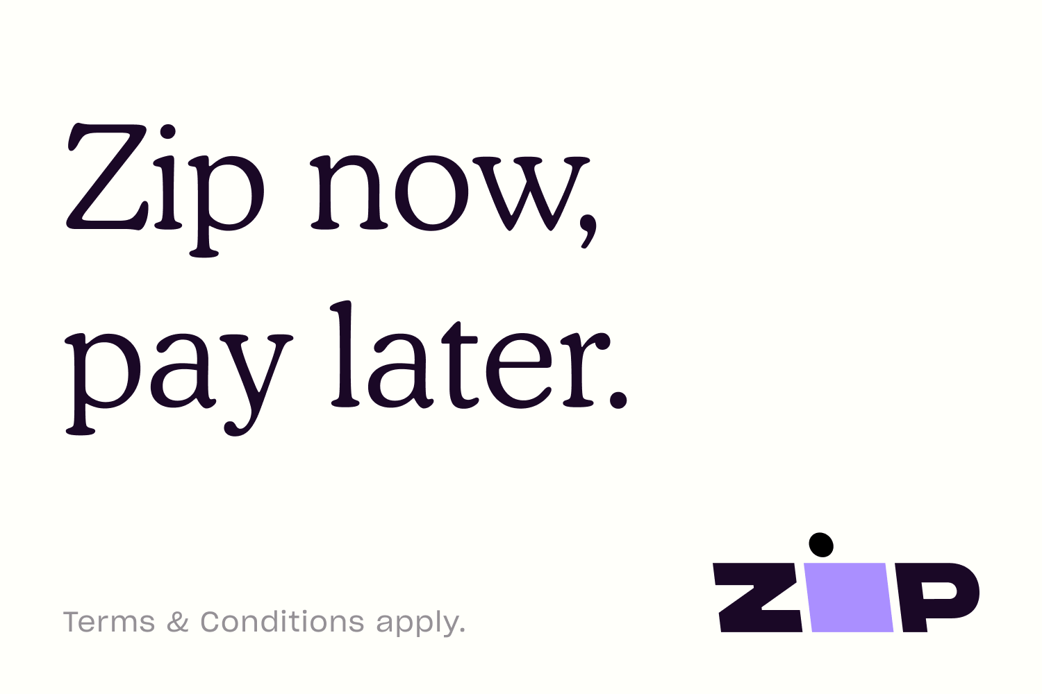 Thank You Zip Merchant